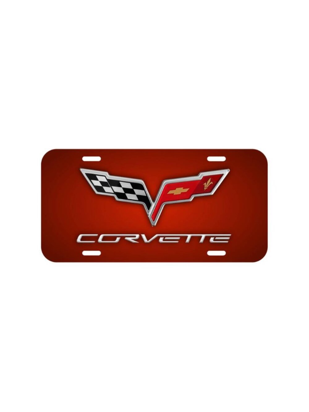 NEW Corvette Aluminum License Plate CAR SUV Truck